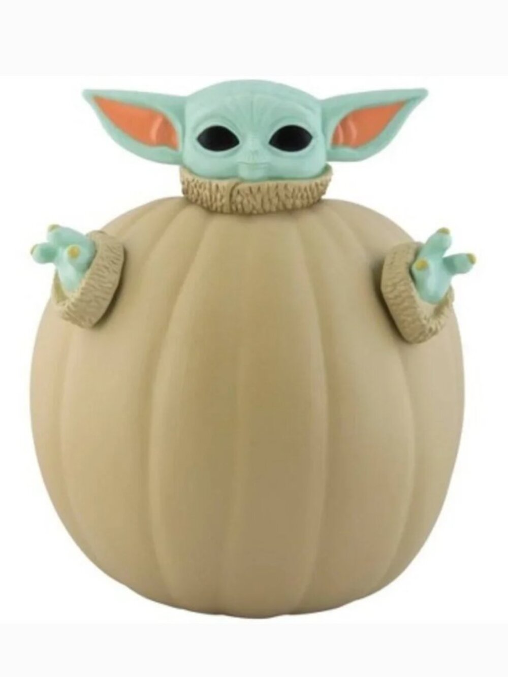 Disney Star Wars Grogu Halloween Pumpkin Push In Cake Top Decoration